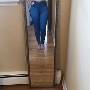 Super High-Waisted Skinny Jeans